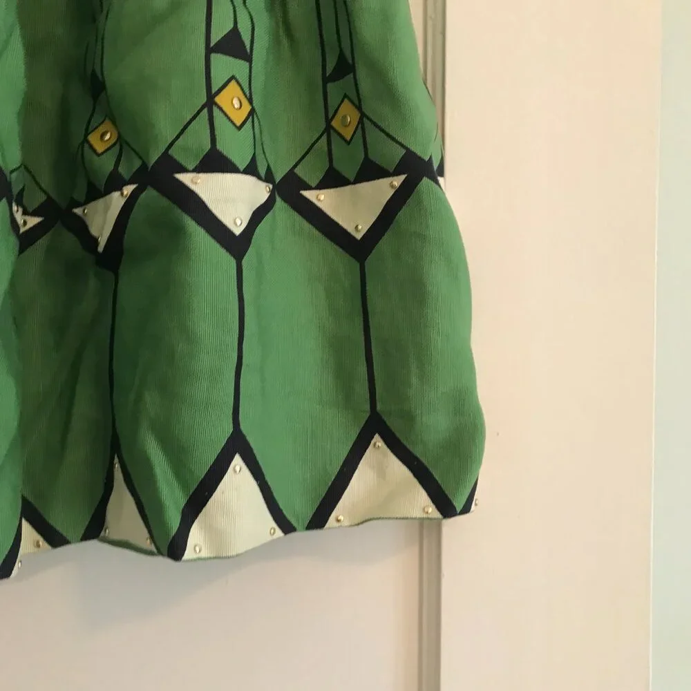 Anthropologie | Lauren Moffatt Geometric Skirt 6 - Picture 2 of 8